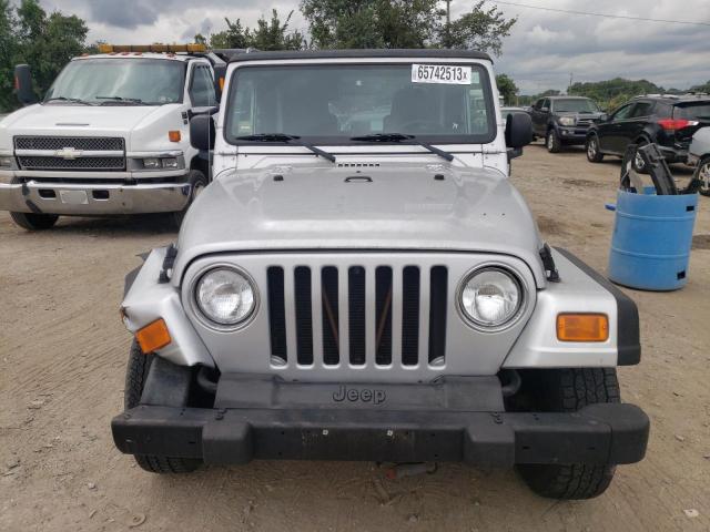 1J4FA39S73P367271 - 2003 JEEP WRANGLER COMMANDO SILVER photo 5