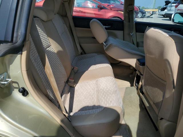 JF1SG65694H728692 - 2004 SUBARU FORESTER 2.5XS ბეჟი ფოტო 10