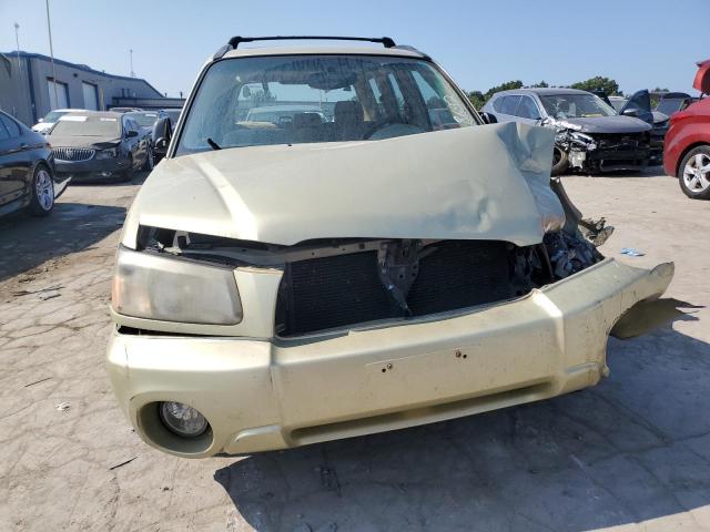 JF1SG65694H728692 - 2004 SUBARU FORESTER 2.5XS ბეჟი ფოტო 5