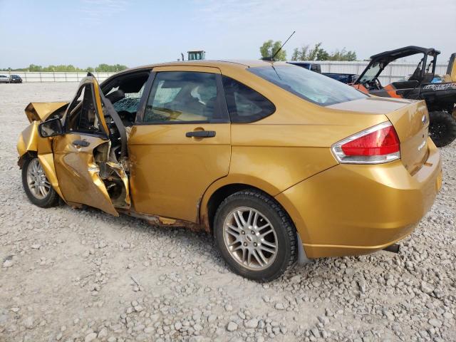 1FAHP35N49W207706 - 2009 FORD FOCUS SE GOLD photo 2