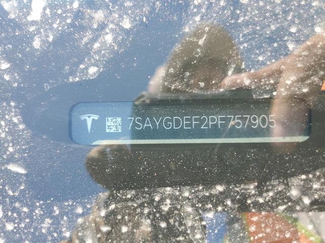 7SAYGDEF2PF757905 - 2023 TESLA MODEL Y Weiß Foto 14