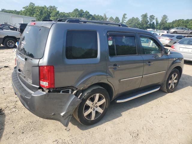 5FNYF4H95CB014204 - 2012 HONDA PILOT TOURING GRAY photo 3