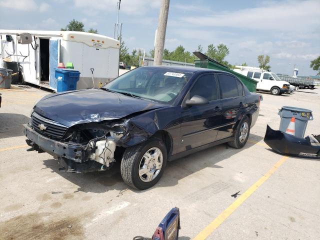 1G1ZS58F07F261104 - 2007 CHEVROLET MALIBU LS1 LS BLACK photo 1