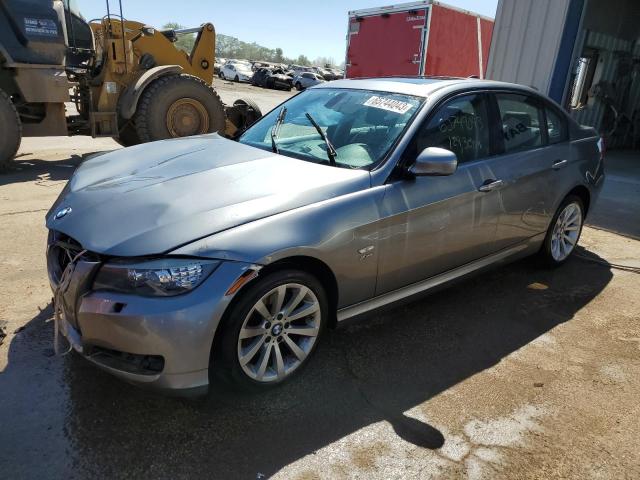 WBAPK7G5XBNN78600 - 2011 BMW 328 XI GRAY photo 1