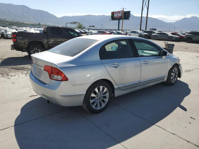 2HGFA1F99AH516908 - 2010 HONDA CIVIC EXL ვერცხლისფერი ფოტო 3