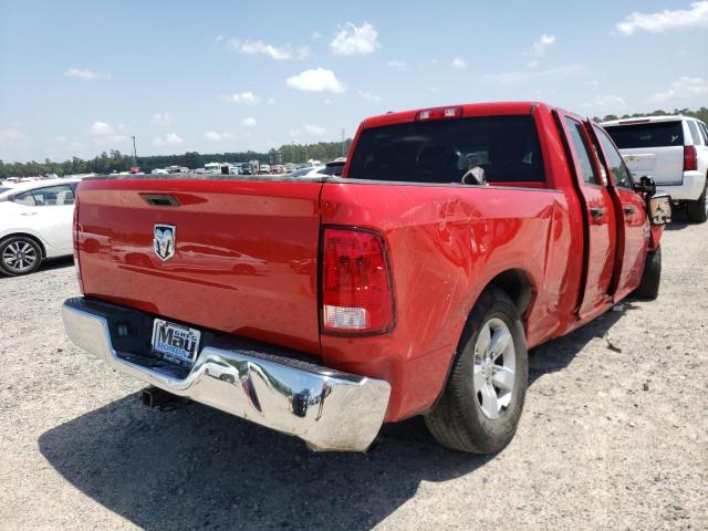 1C6RR6FT7LS138880 - 2020 RAM 1500 CLASS TRADESMAN RED photo 4