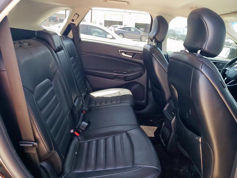 2FMPK3J84HBB10263 - 2017 FORD EDGE SEL BLACK photo 11