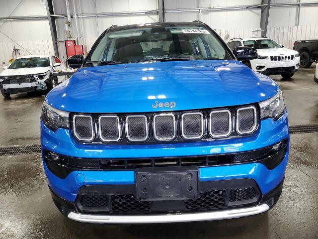 3C4NJDCB2NT193852 - 2022 JEEP COMPASS LIMITED 蓝色 照片 5