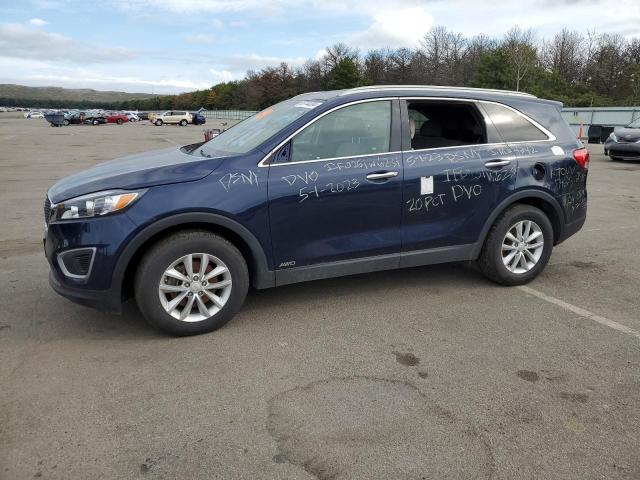 5XYPGDA33JG343570 - 2018 KIA SORENTO LX BLUE photo 1