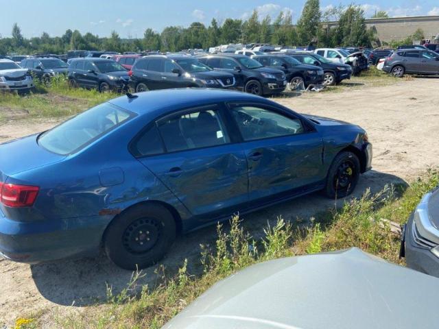 3VW1K7AJ4FM345338 - 2015 VOLKSWAGEN JETTA BASE BLUE photo 12