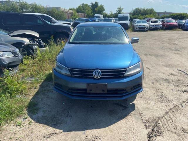 3VW1K7AJ4FM345338 - 2015 VOLKSWAGEN JETTA BASE BLUE photo 5