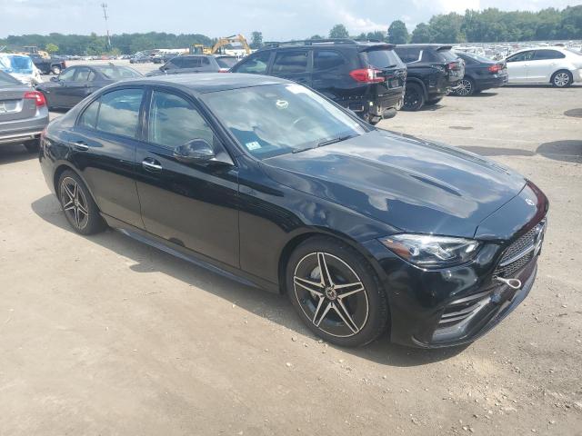 W1KAF4HBXRR199086 - 2024 MERCEDES-BENZ C 300 4MATIC BLACK photo 4