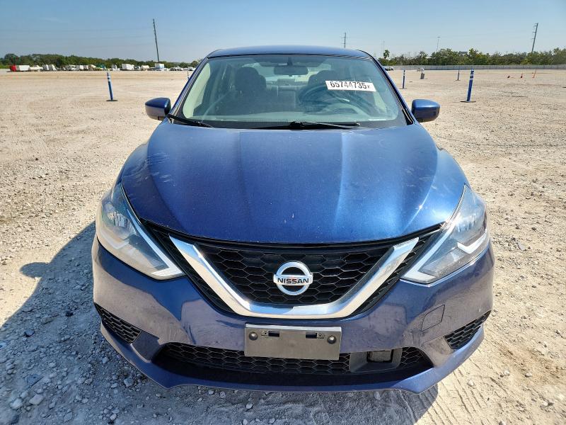 3N1AB7AP0KL604935 - 2019 NISSAN SENTRA S BLUE photo 5