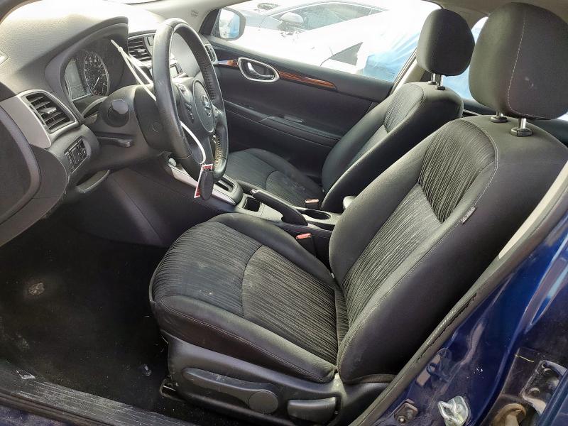 3N1AB7AP0KL604935 - 2019 NISSAN SENTRA S BLUE photo 7