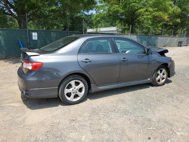 2T1BU4EE6BC737043 - 2011 TOYOTA COROLLA BASE Մոխրագույն լուսանկար 3