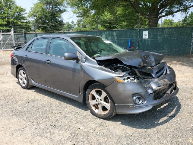 2T1BU4EE6BC737043 - 2011 TOYOTA COROLLA BASE Մոխրագույն լուսանկար 4