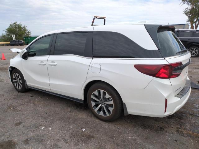 5FNRL6H62SB066869 - 2025 HONDA ODYSSEY EXL WHITE photo 2