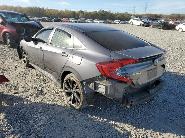 2HGFC2F80LH549287 - 2020 HONDA CIVIC SPORT GRAY photo 3