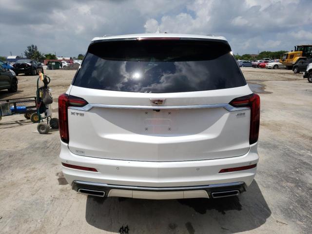 1GYKPDRS5PZ220525 - 2023 CADILLAC XT6 PREMIUM LUXURY WHITE photo 6