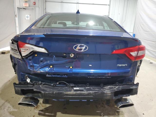 5NPE34AF7HH587237 - 2017 HYUNDAI SONATA SPORT BLUE photo 6