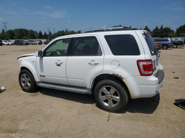 1FMCU04138KD76367 - 2008 FORD ESCAPE LIMITED 白色 照片 2