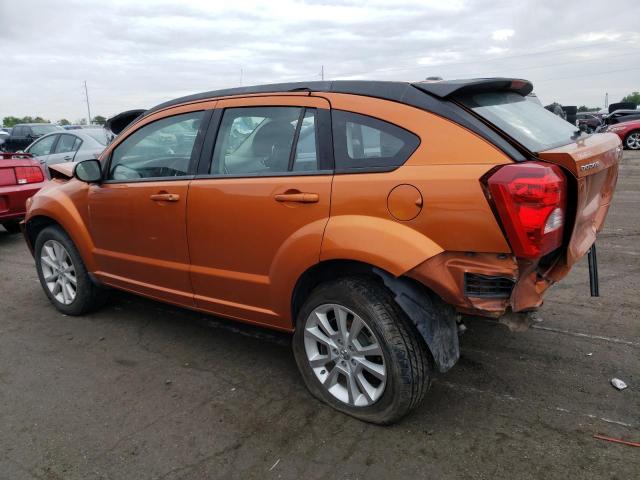 1B3CB5HA6BD168160 - 2011 DODGE CALIBER HEAT ORANGE photo 2