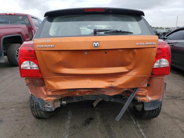 1B3CB5HA6BD168160 - 2011 DODGE CALIBER HEAT ORANGE photo 6