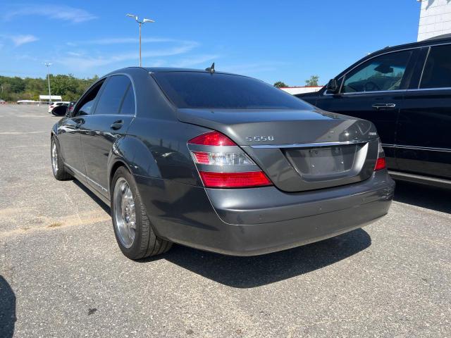 WDDNG86X87A117503 - 2007 MERCEDES-BENZ S 550 4MATIC GRAY photo 3