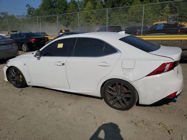 JTHCE1D24F5006104 - 2015 LEXUS IS 350 WHITE photo 2