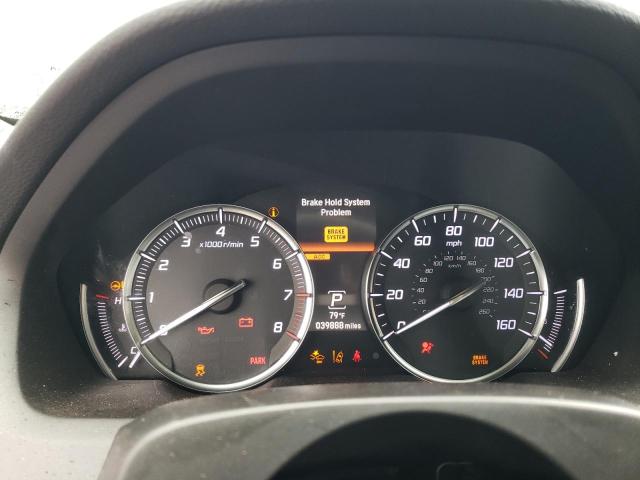 19UUB1F5XKA007346 - 2019 ACURA TLX TECHNOLOGY GRAY photo 9