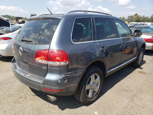 WVGZE77L57D055768 - 2007 VOLKSWAGEN TOUAREG V6 BLUE photo 3