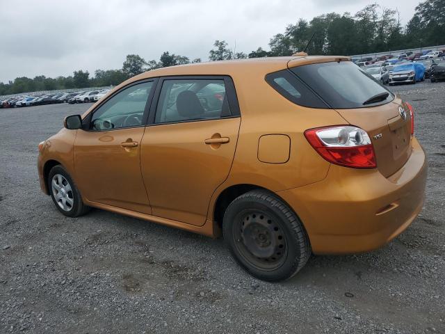 2T1LE40E29C003101 - 2009 TOYOTA COROLLA MA S ORANGE photo 2