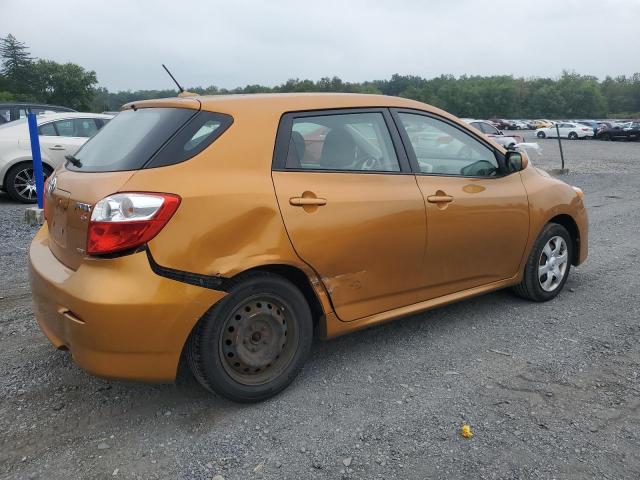 2T1LE40E29C003101 - 2009 TOYOTA COROLLA MA S ORANGE photo 3