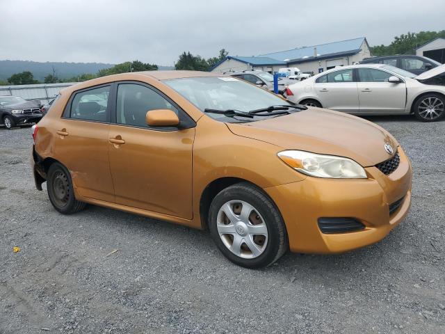 2T1LE40E29C003101 - 2009 TOYOTA COROLLA MA S ORANGE photo 4