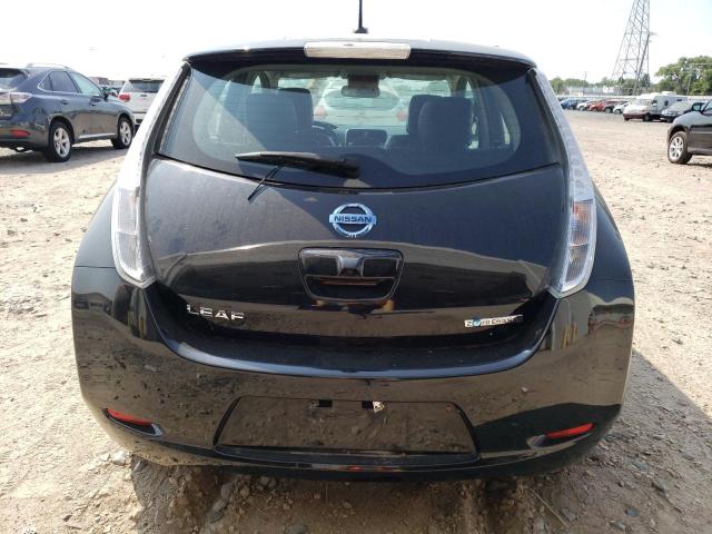 1N4AZ0CP1FC308097 - 2015 NISSAN LEAF S BLACK photo 6