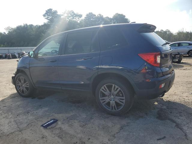 5FNYF8H53MB036305 - 2021 HONDA PASSPORT EXL Bleu photo 2