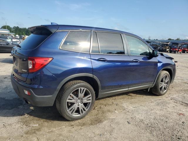 5FNYF8H53MB036305 - 2021 HONDA PASSPORT EXL Bleu photo 3
