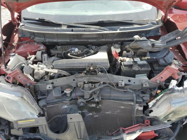 5N1AT2MT8GC822867 - 2016 NISSAN ROGUE S RED photo 11