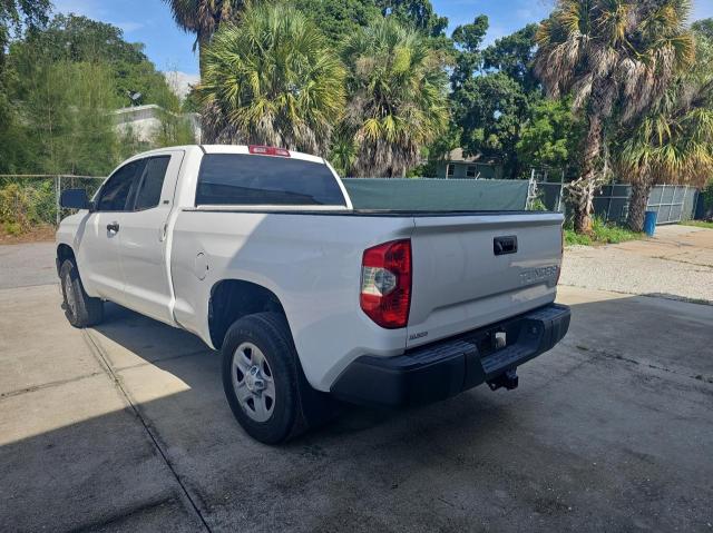 5TFRM5F19KX135111 - 2019 TOYOTA TUNDRA DOUBLE CAB SR WHITE photo 3