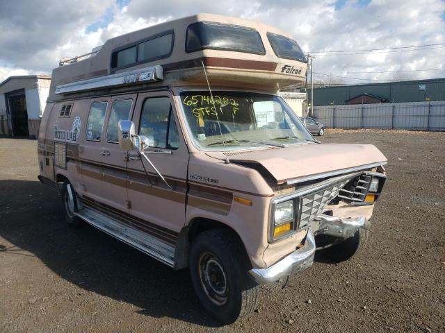 1FDGS24H2KHB72650 - 1989 FORD ECONOLINE E250 SUPER DUTY VAN TAN photo 1