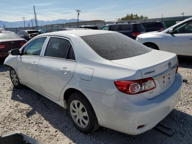 5YFBU4EE5DP122695 - 2013 TOYOTA COROLLA BASE თეთრი ფოტო 2