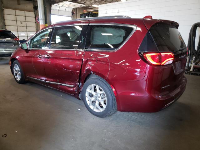 2C4RC1GG8LR171757 - 2020 CHRYSLER PACIFICA LIMITED MAROON photo 2