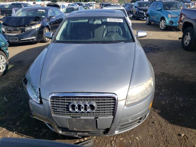 WAUDH74F17N118974 - 2007 AUDI A6 3.2 QUATTRO GRAY photo 5