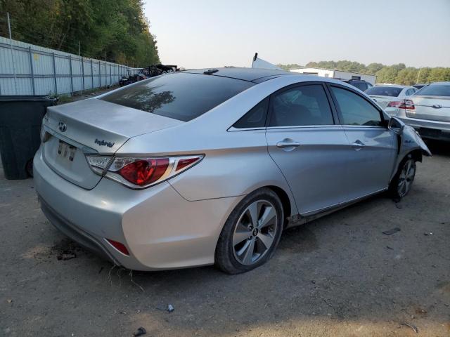 KMHEC4A44CA023376 - 2012 HYUNDAI SONATA HYBRID SILVER photo 3