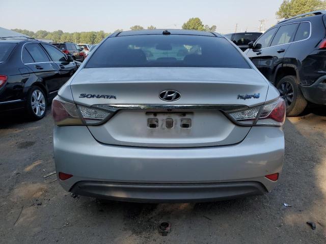 KMHEC4A44CA023376 - 2012 HYUNDAI SONATA HYBRID SILVER photo 6