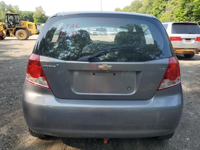KL1TD656X8B189569 - 2008 CHEVROLET AVEO BASE GRAY photo 6