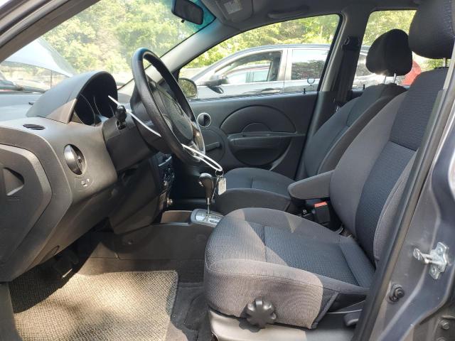 KL1TD656X8B189569 - 2008 CHEVROLET AVEO BASE GRAY photo 7