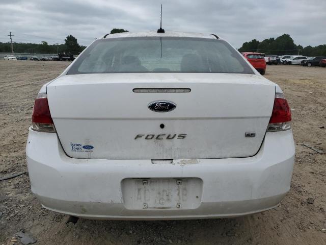 1FAHP35N68W116399 - 2008 FORD FOCUS SE WHITE photo 6