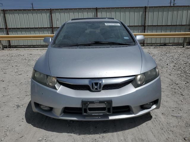 19XFA1F97AE036909 - 2010 HONDA CIVIC EXL ვერცხლისფერი ფოტო 5