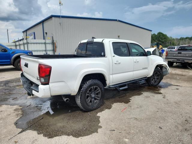 3TMAZ5CN4KM089053 - 2019 TOYOTA TACOMA DOUBLE CAB WHITE photo 3